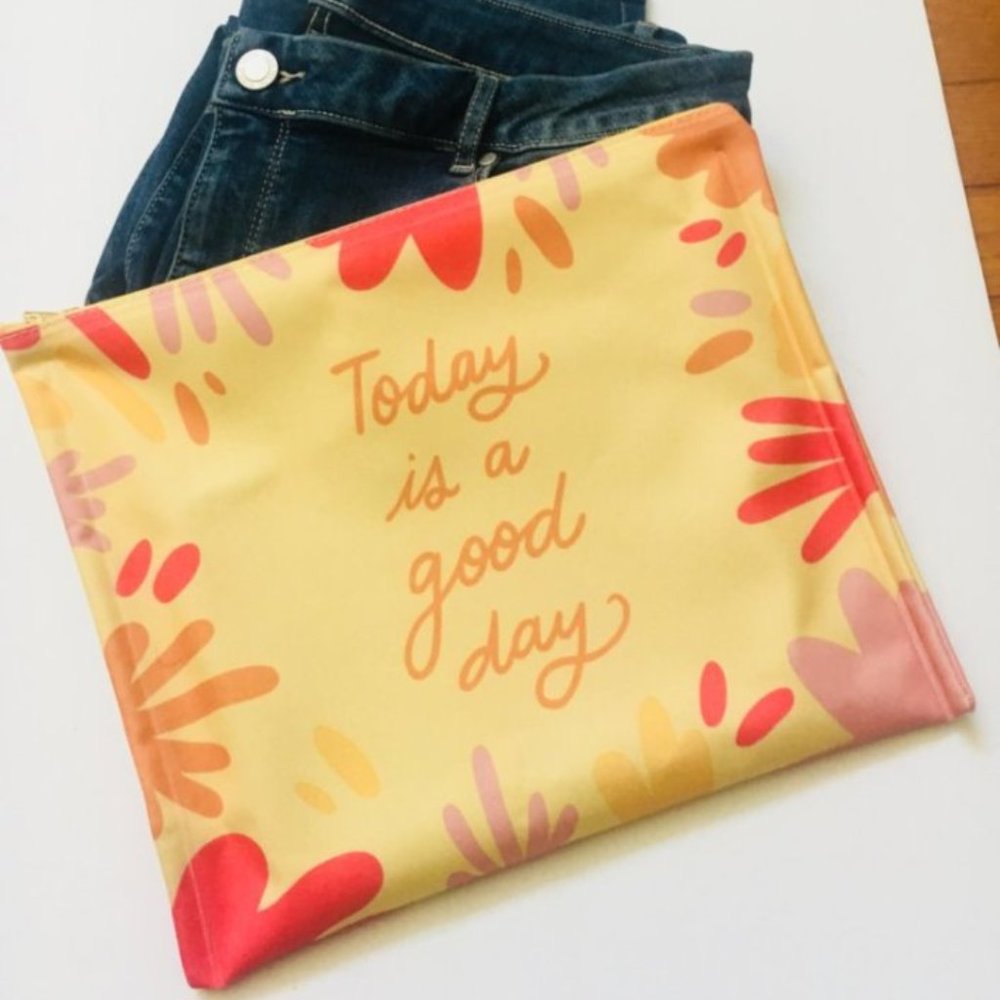 Cute floral inspirational bag